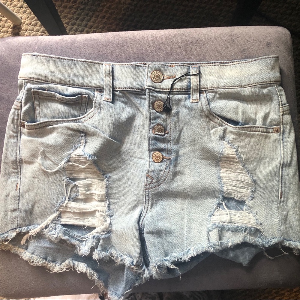 Denim Shorts- Size 6